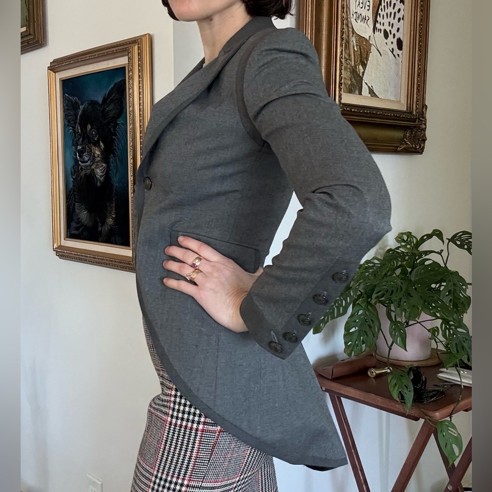Rag & Bone Tailored Grey Blazer